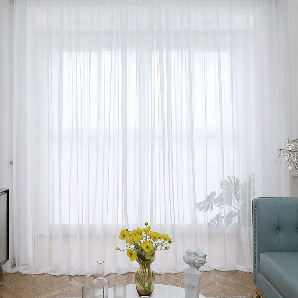 sheer curtains