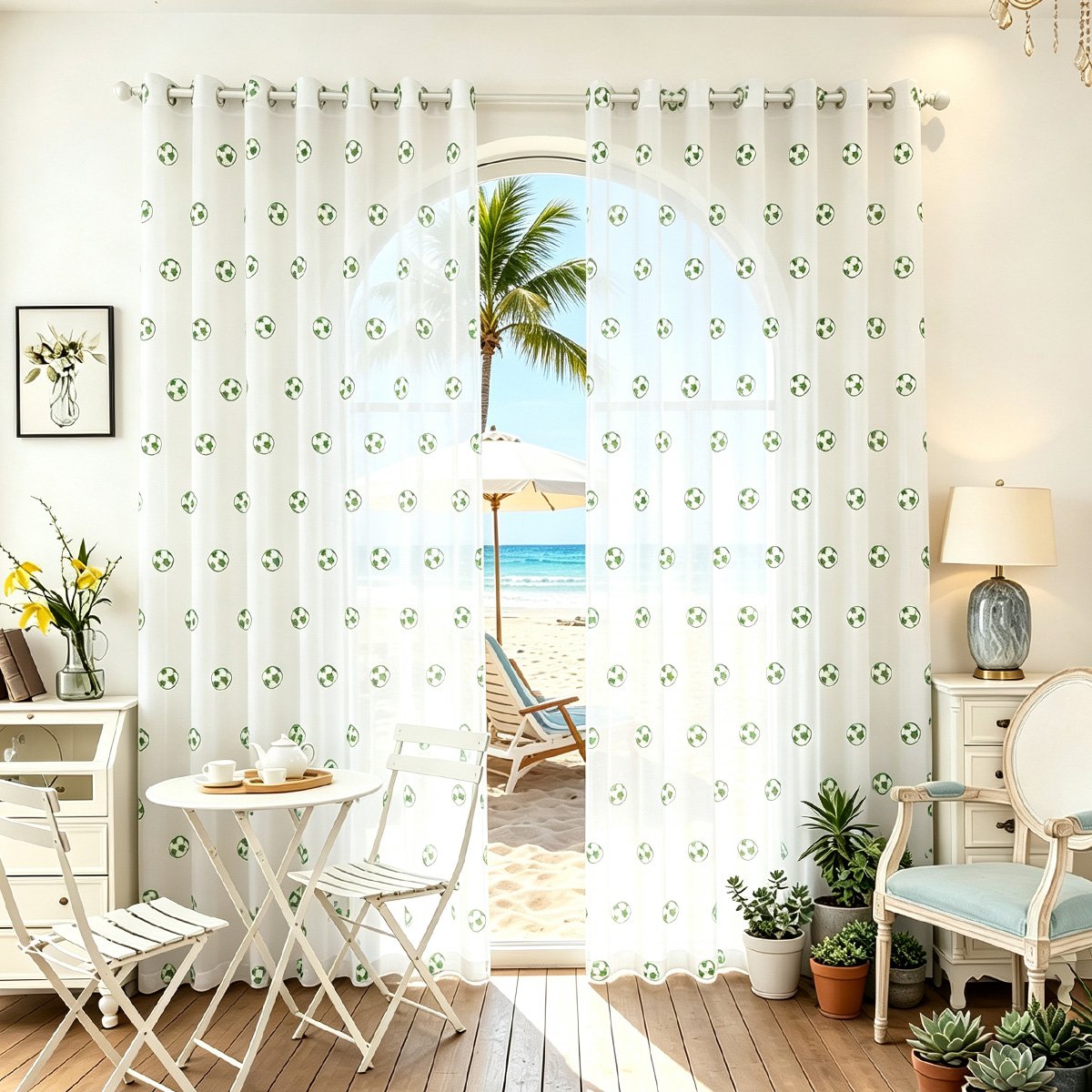 sheer curtain